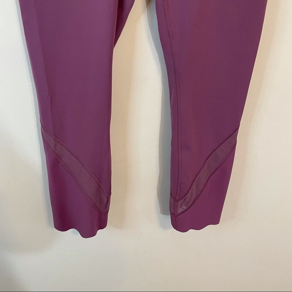 Lululemon Purple Wunder Under Scallop Leggings - Picture 3 of 7